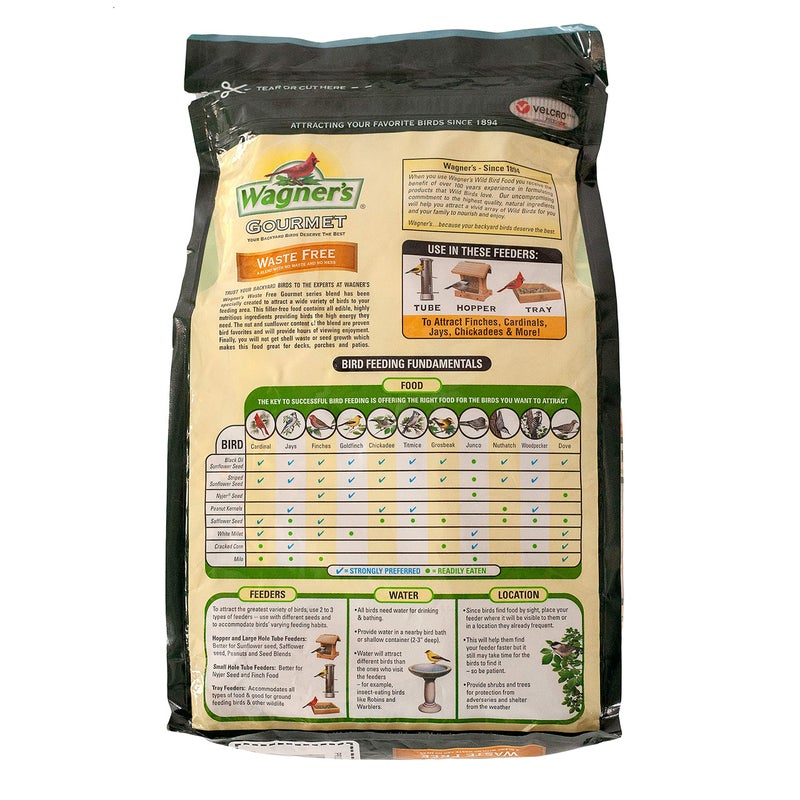 Wagner's 82056 Gourmet Waste Free Wild Bird Food, 5-Pound Bag - Image 2
